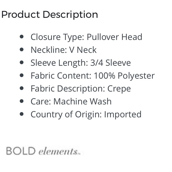 Bold Elements Red Blouson Dress. NWT - Picture 6 of 8